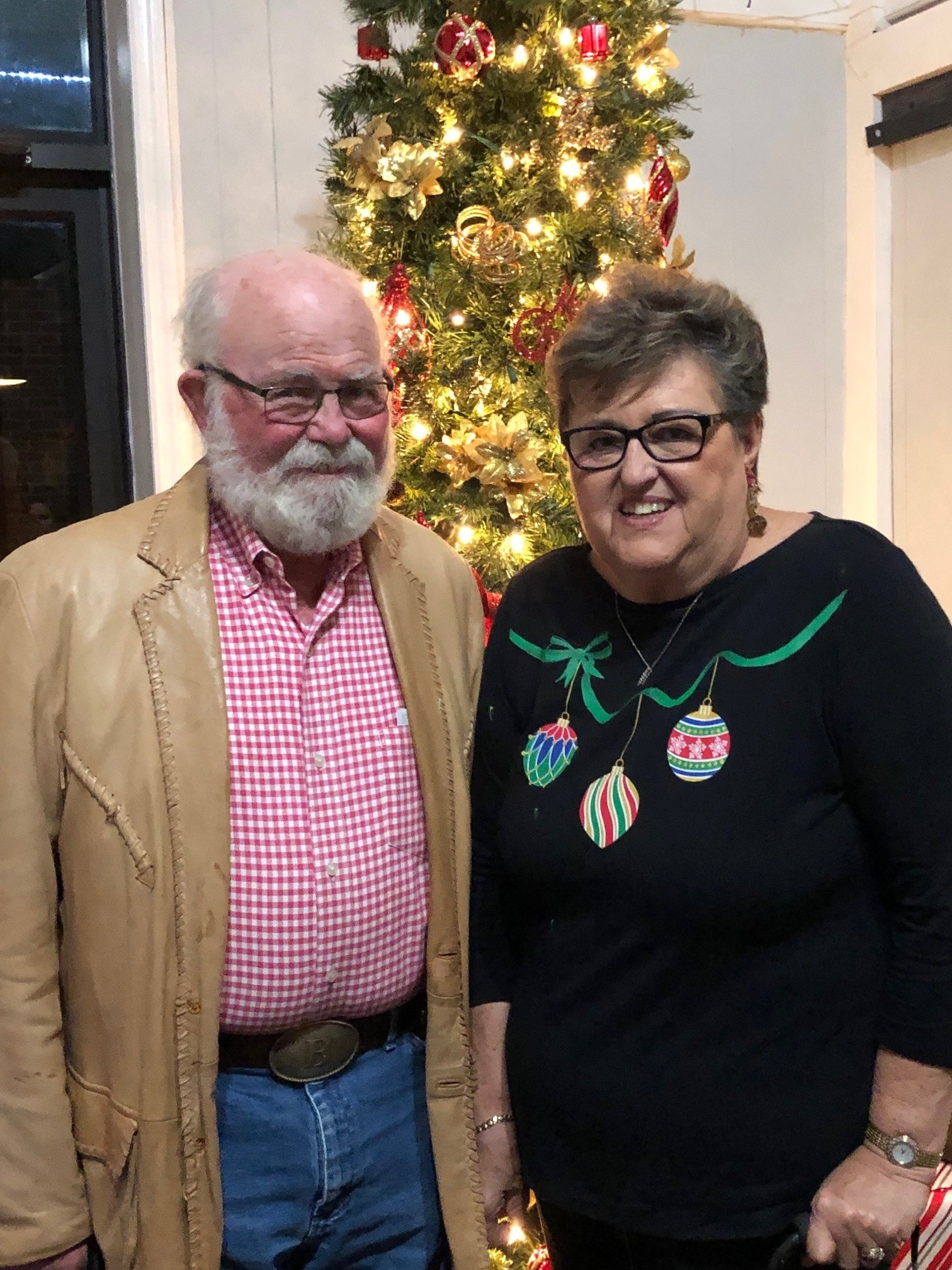 Johnny L. Britt and Bettie Britt, founders of JL Britt Electric, Inc.